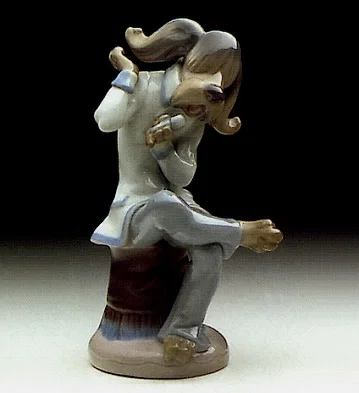 Dog Singer 1971-78 by Lladro — Porcelain Figurine