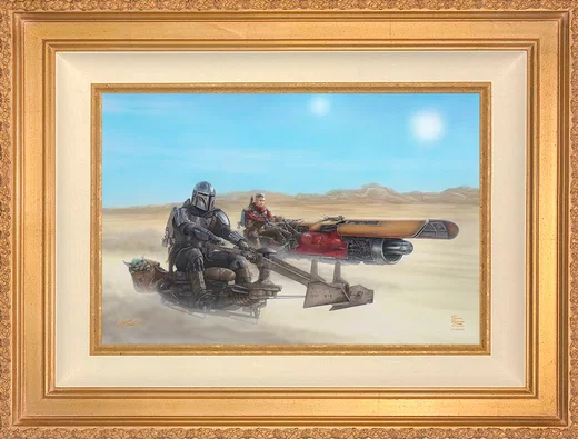 The Mandalorian ™ - The Marshal Wall Art by Thomas Kinkade Studios by Thomas Kinkade Studios