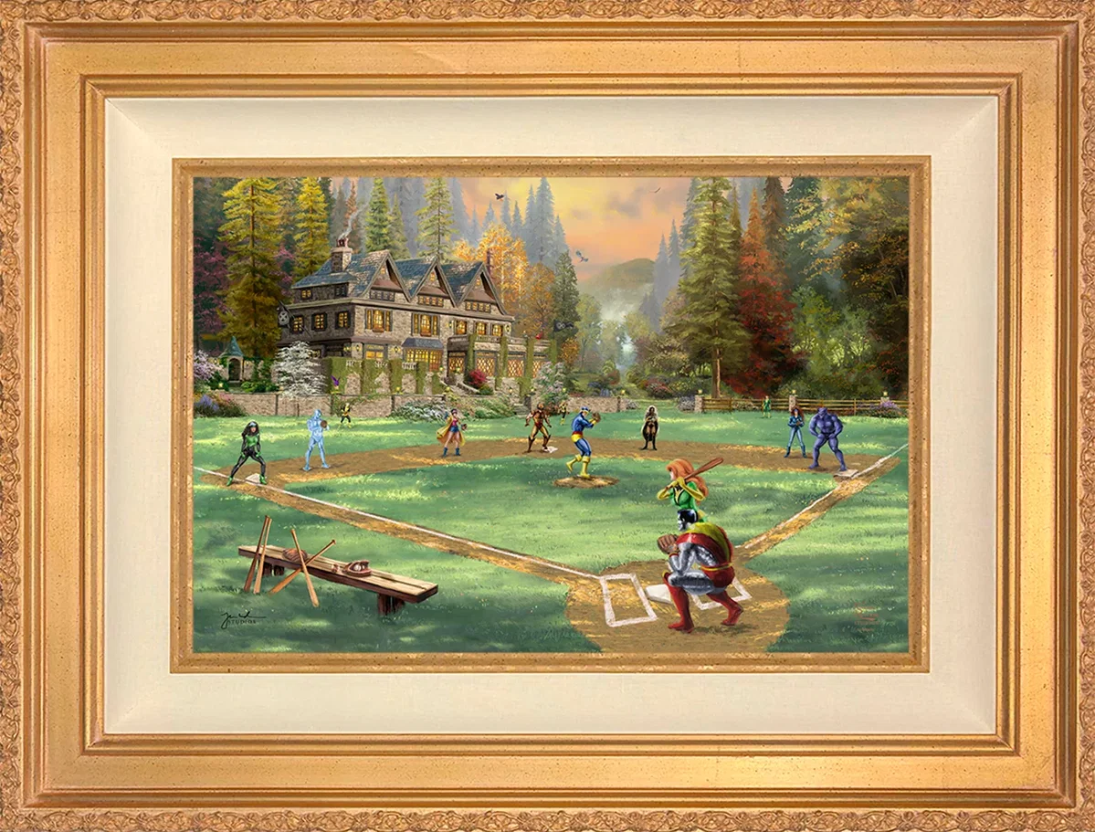 X-Men Wall Art by Thomas Kinkade Studios by Thomas Kinkade Studios — Giclee On Canvas