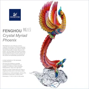 Swarovski Crystal - Myriad Phoenix FENGHOU Large
