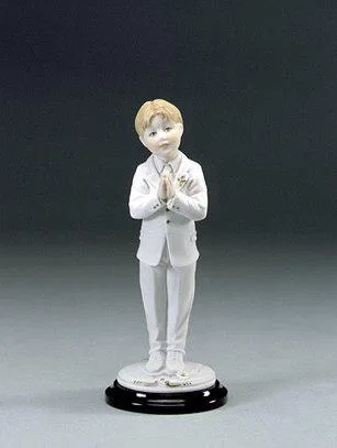 First Communion Boy by Giuseppe Armani — Sculpture