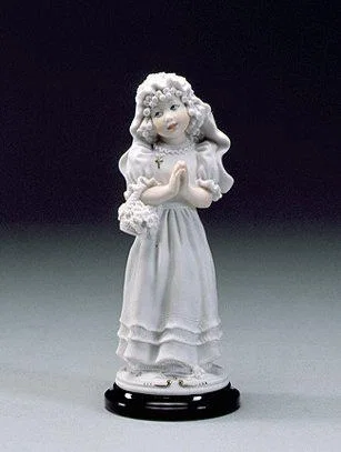 First Communion Girl by Giuseppe Armani — Sculpture