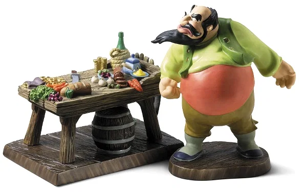 Pinocchio Stromboli You Will Make Lots Of Money For Me by WDCC Disney Classics
