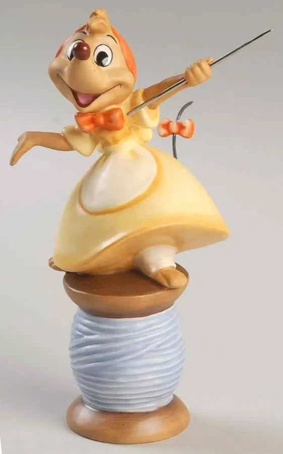 Cinderella Needle Mouse (suzy) Hey We Can Do It by WDCC Disney Classics — Porcelain Figurine