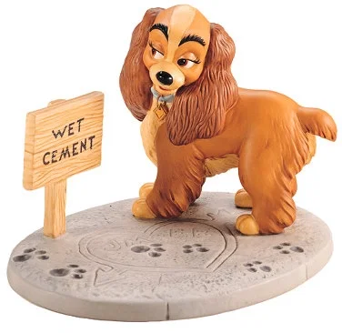 Lady And The Tramp Lady In Love by WDCC Disney Classics — Porcelain Figurine