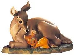 Bambi And Mother My Little Bambi by WDCC Disney Classics