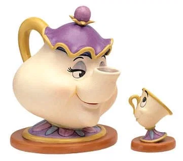 Beauty And The Beast Mrs. Potts And Chip by WDCC Disney Classics