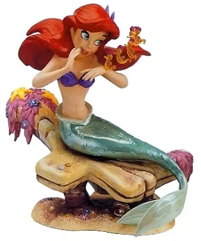 The Little Mermaid Ariel Seahorse Surprise by WDCC Disney Classics