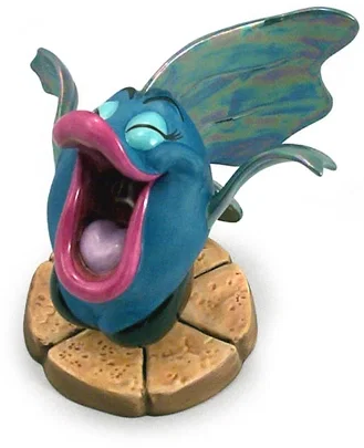 The Little Mermaid Blackfish Deep Sea Diva by WDCC Disney Classics — Porcelain Figurine