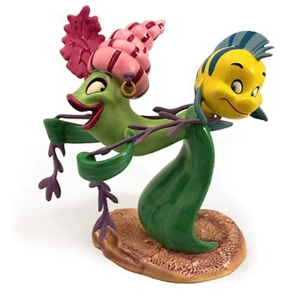 The Little Mermaid Flounder's Fandango by WDCC Disney Classics