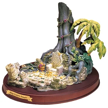 The Jungle Book King Louie's Temple by WDCC Disney Classics