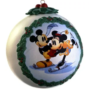 On Ice Ball Ornament by WDCC Disney Classics — Porcelain Figurine