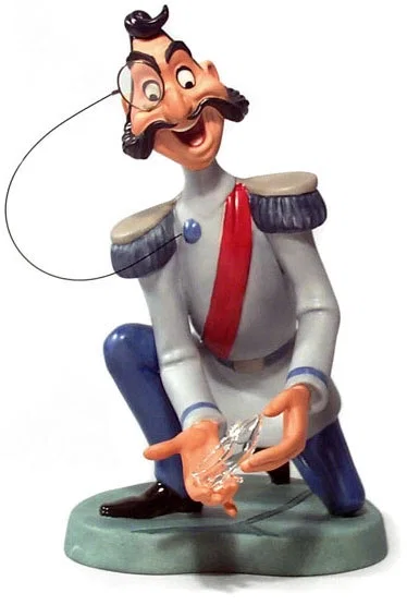 Cinderella Grand Duke Royal Fitting by WDCC Disney Classics — Porcelain Figurine