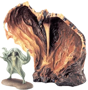 WDCC Disney Classics - Fantasia 2000 Volcanic Fury Firebird With Sprite Volcanic Fury