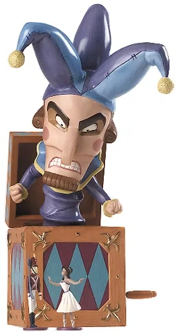 Fantasia 2000 Jack-In-Box With Tin Soldier And Ballerina Miniatures Jealous Jack by WDCC Disney Classics