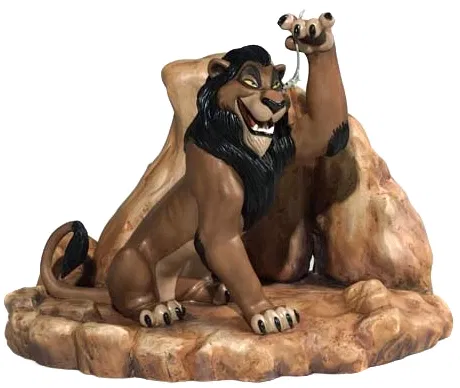 WDCC Disney Classics - The Lion King Scar Life's Not Fair, Is It