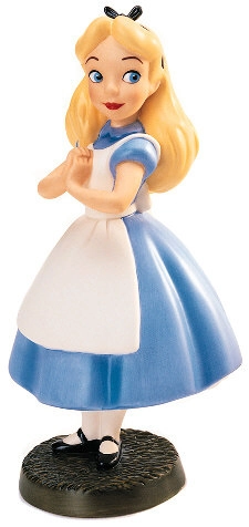 WDCC Disney Classics - Alice In Wonderlandalice Yes Your Majesty