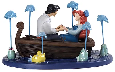 WDCC Disney Classics - The Little Mermaid Eric And Ariel Kiss The Girl