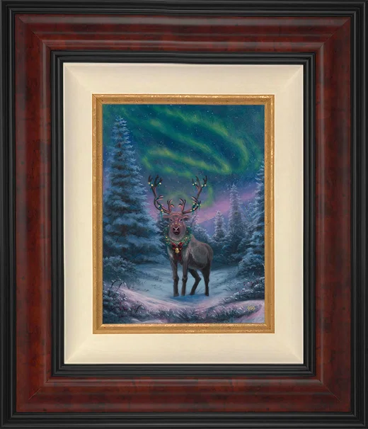 A Reindeer's Finery Wall Art by Zac Kinkade by Zac Kinkade