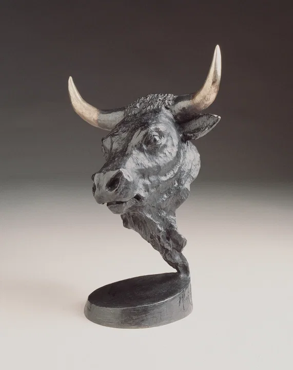Bull's Dominion by Mark Hopkins — Bronze Sculpture