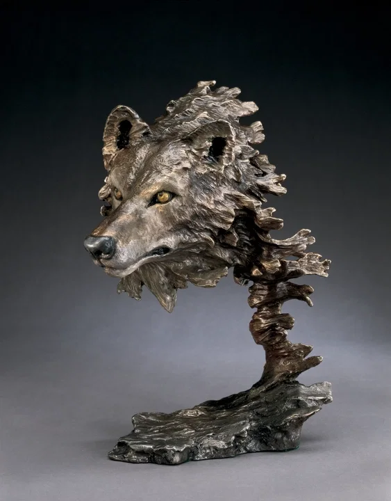 Wild Wind by Mark Hopkins — Bronze Sculpture