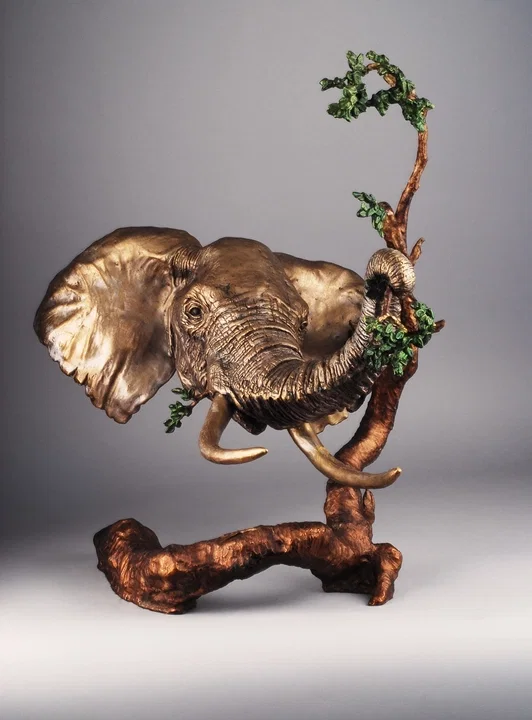 Ancient of Days by Mark Hopkins — Bronze Sculpture