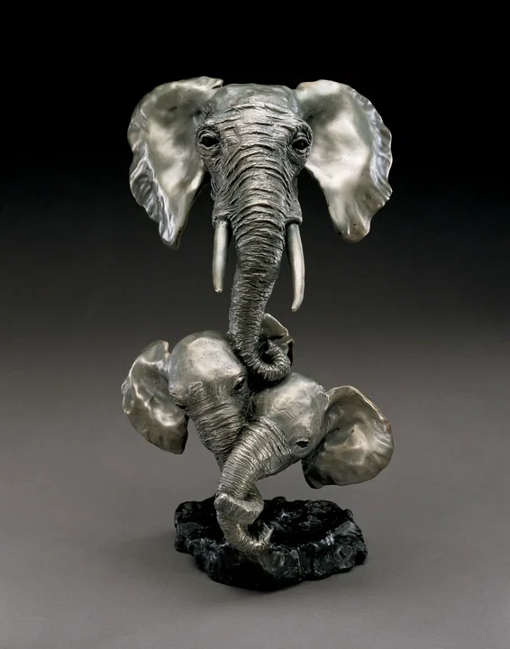 Sisters by Mark Hopkins — Bronze Sculpture
