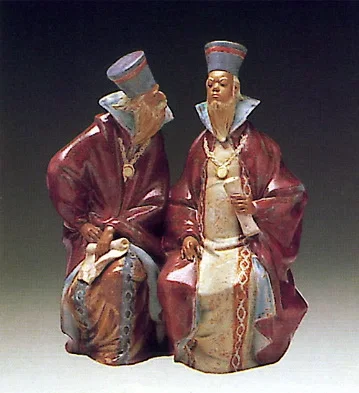 Magistrates 1974-81 by Lladro — Porcelain Figurine