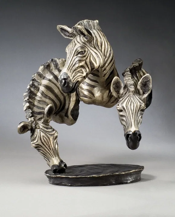 Watering Hole by Mark Hopkins — Bronze Sculpture