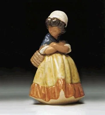 Girl with Crossed Arms 1978-95 by Lladro — Porcelain Figurine