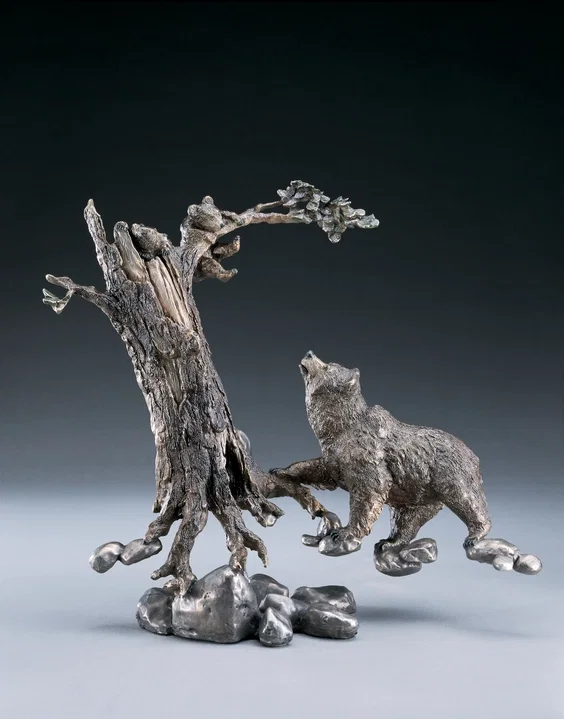 Play Time by Mark Hopkins — Bronze Sculpture