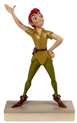 Peter Pan Off To Never Land by WDCC Disney Classics — Porcelain Figurine