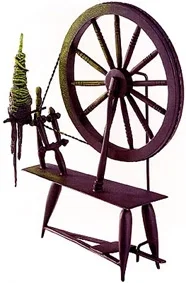 Sleeping Beauty Spinning Wheel Spinning An Evil Spell by WDCC Disney Classics — Porcelain Figurine