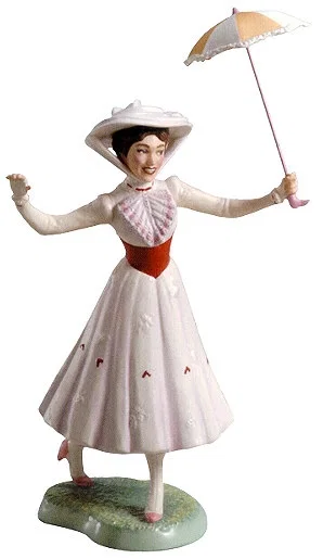 Mary Poppins Its A Jolly Holiday With Mary by WDCC Disney Classics — Porcelain Figurine