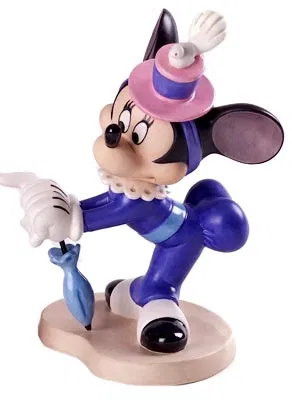 WDCC Disney Classics - The Nifty Nineties Minnie Mouse A Lovely Lady