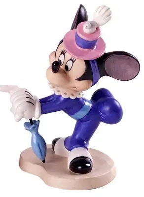 WDCC Disney Classics - The Nifty Nineties Minnie Mouse A Lovely Lady