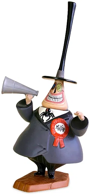 The Nightmare Before Christmas Mayor Two Faced Politician by WDCC Disney Classics — Porcelain Figurine