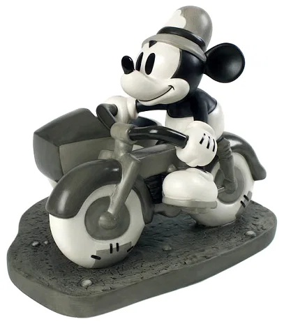 The Dog Napper Mickey Mouse On Patrol by WDCC Disney Classics — Porcelain Figurine