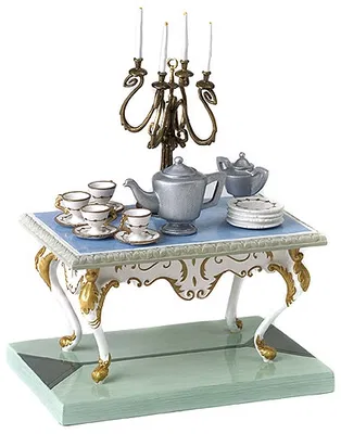 WDCC Disney Classics - Cinderella Table Tea Is Served