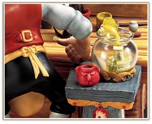 Pinocchio Geppettos Workshop The Finishing Touch by WDCC Disney