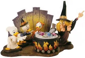 WDCC Disney Classics Trick Or Treat Witch Hazel Brewing Up Trouble