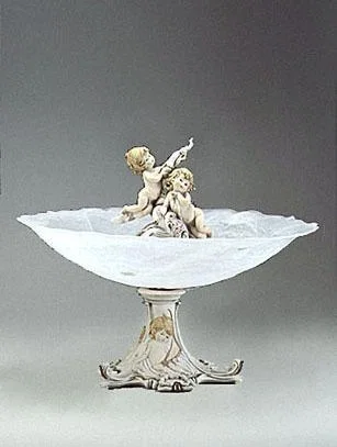 Cherubs With Flowers - Centerpiece by Giuseppe Armani