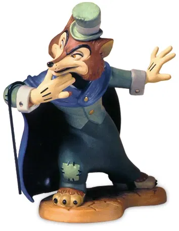 WDCC Disney Classics - Pinocchio J. Worthington Foul Fellow Felonious Fox