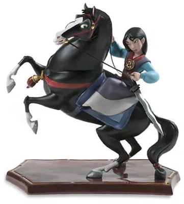 WDCC Disney Classics - Mulan And Khan Triumphant
