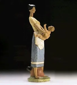 Lladro - Mother and Child 1994-97