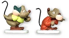 Cinderella Gus And Jaq Miniatures One Mouse Or Two by WDCC Disney Classics — Porcelain Figurine