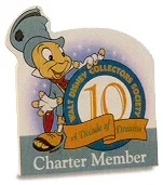 Wdcc Plaque Ten Year Charter Member Plaque by WDCC Disney Classics