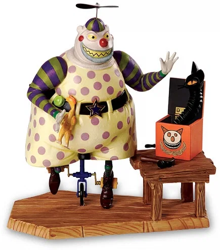 The Nightmare Before Christmas Clown With Tear Away Face A Frightful Sight by WDCC Disney Classics