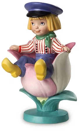 It's A Small World Holland Tulpenjongen Boy With Tulip by WDCC Disney Classics — Porcelain Figurine