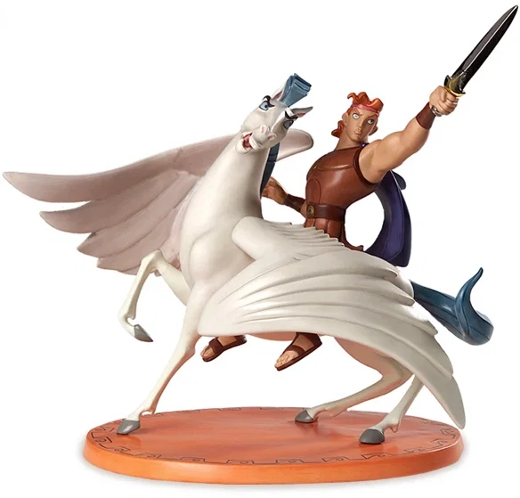 Hercules And Pegasus Defiant by WDCC Disney Classics — Porcelain Figurine